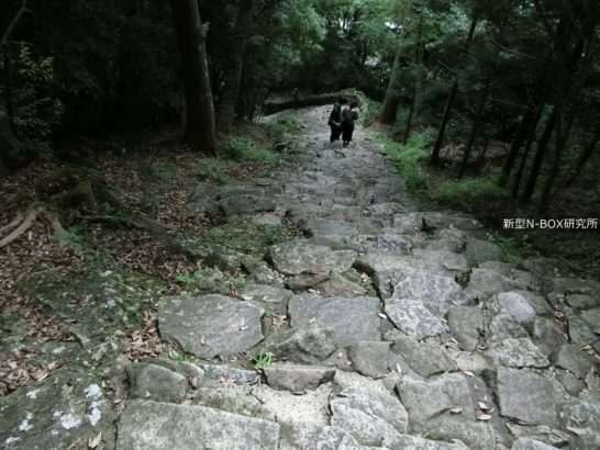 富山 熊野 神倉神社 石段