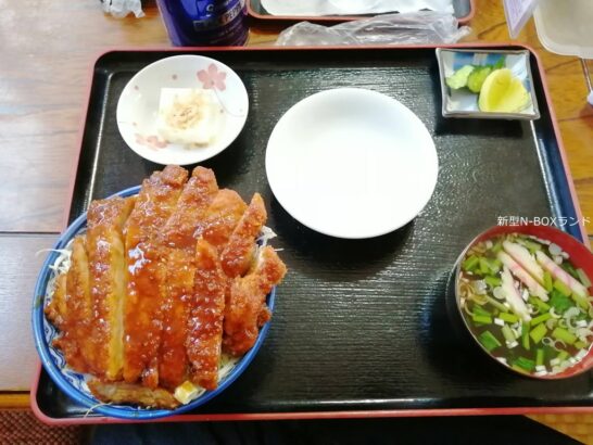 ラーメン処天神 ソースカツ丼